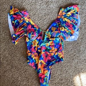 Gorgeous bright one piece